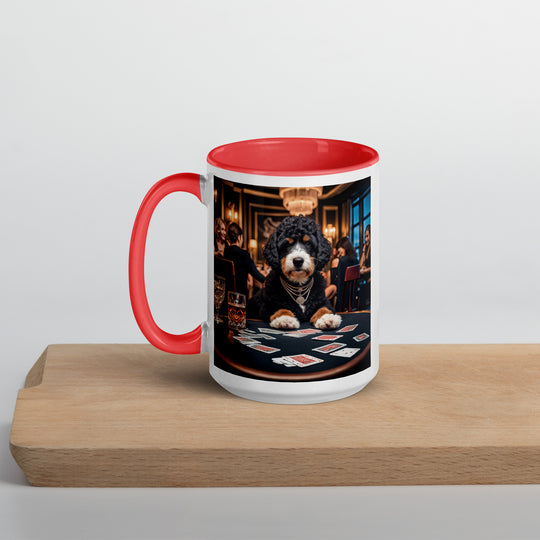 Bernedoodle General- Mug with Color Inside