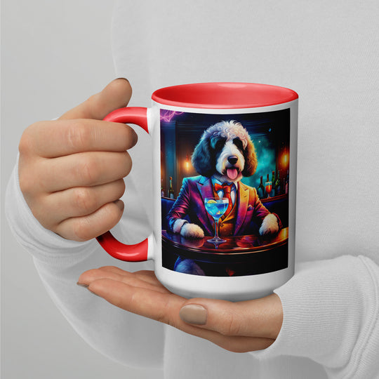 Bernedoodle General- Mug with Color Inside v3