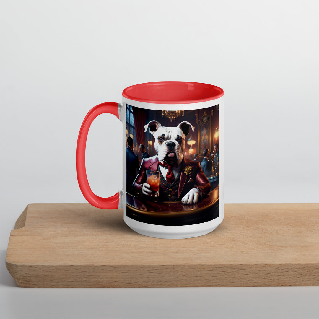 Catahoula Bulldog General- Mug with Color Inside