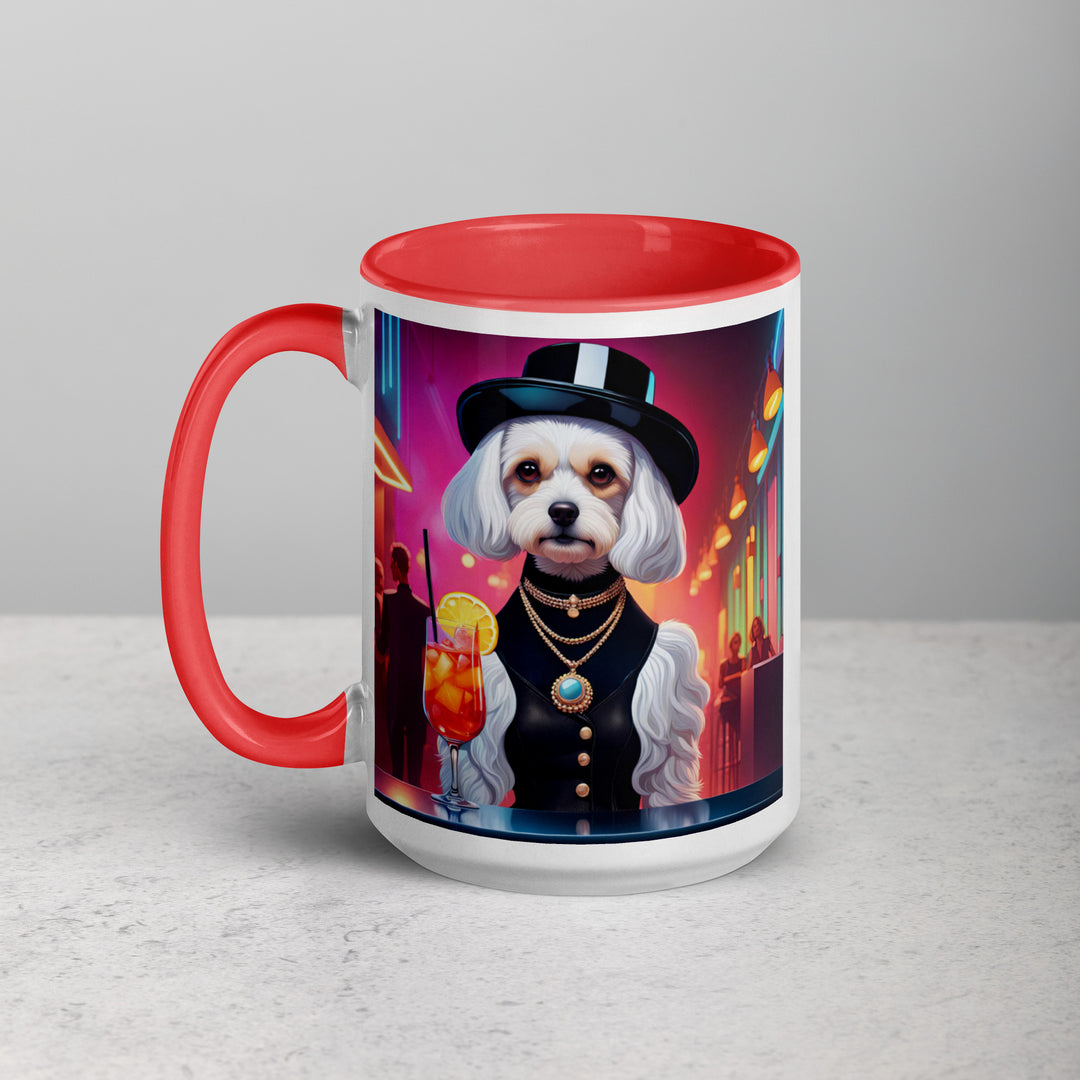 Cavachon- Mug with Color Inside v12