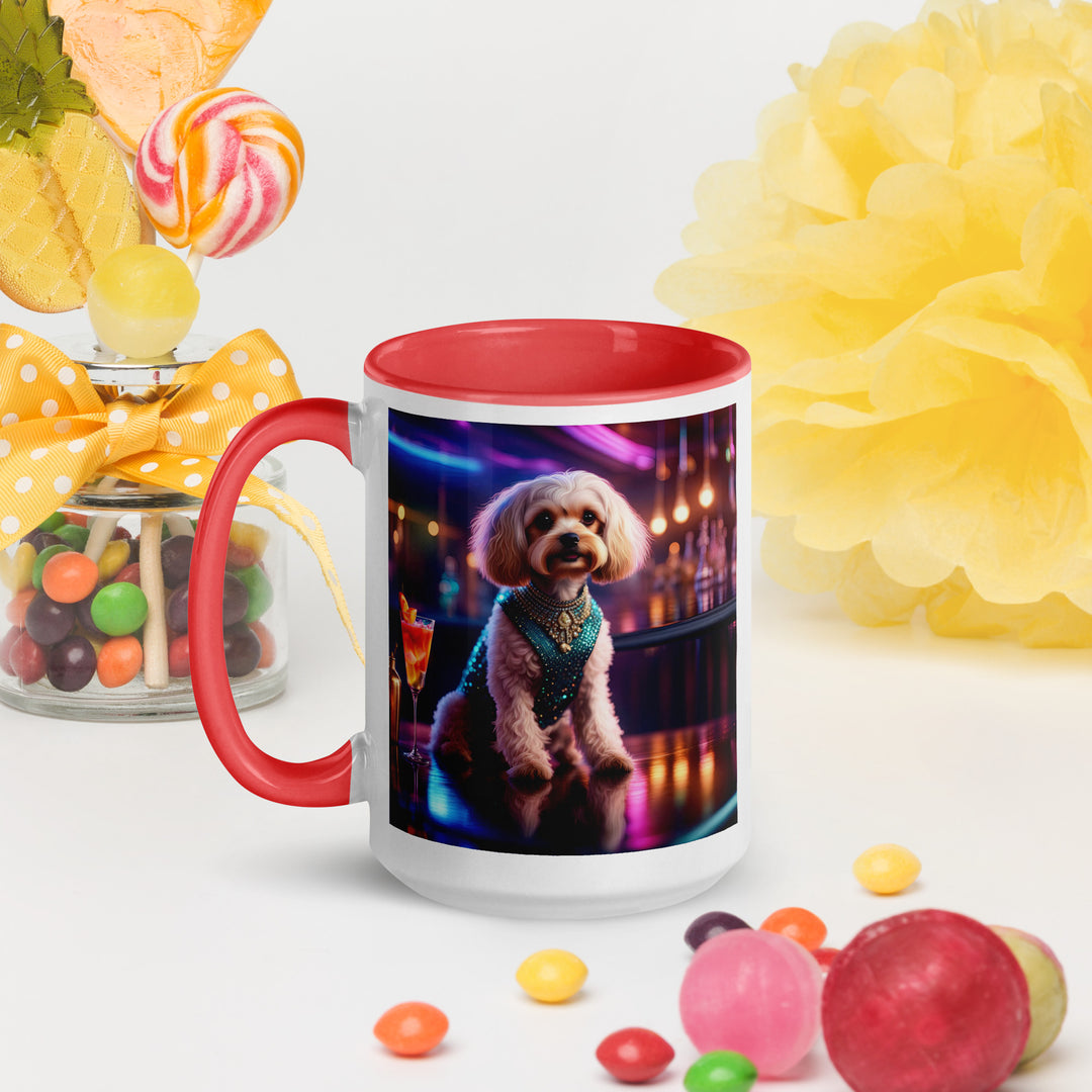 Cavapoo General- Mug with Color Inside v2