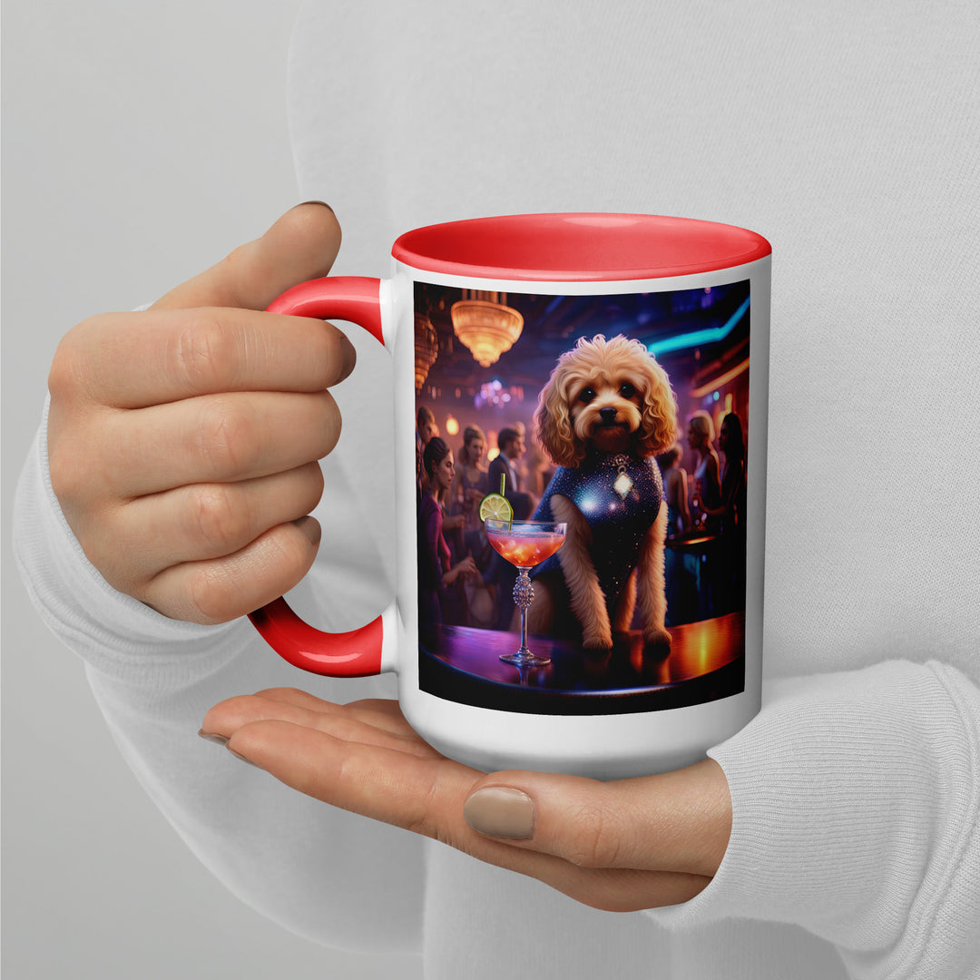 Cavapoo General- Mug with Color Inside v11`