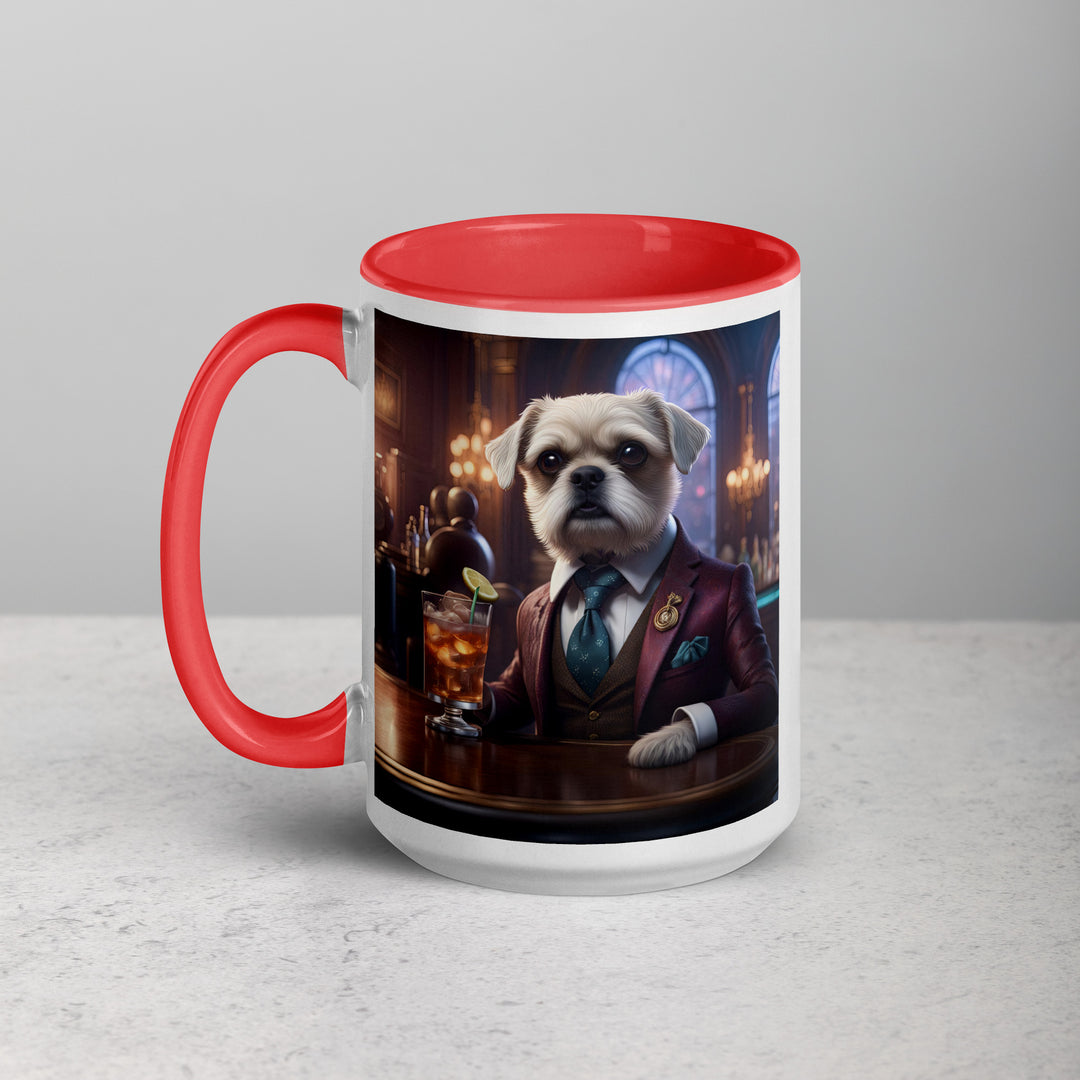 Cavapoo General- Mug with Color Inside v30