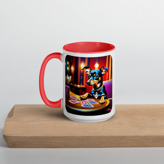 Chiweenie General- Mug with Color Inside v16