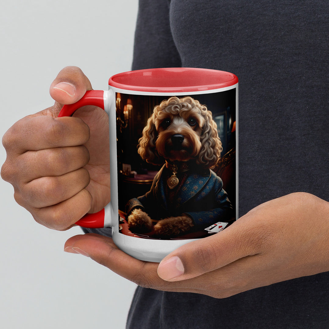 Cockapoo General- Mug with Color Inside v4