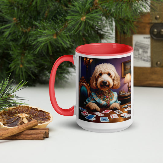 Goldendoodle- Mug with Color Inside v3