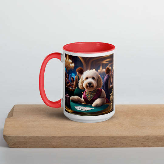 Goldendoodle- Mug with Color Inside v20