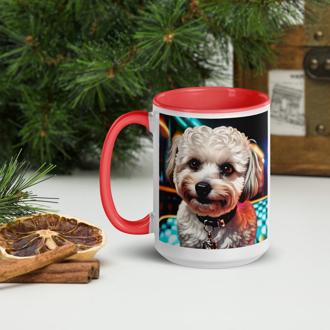 Maltipoo General- Mug with Color Inside v4