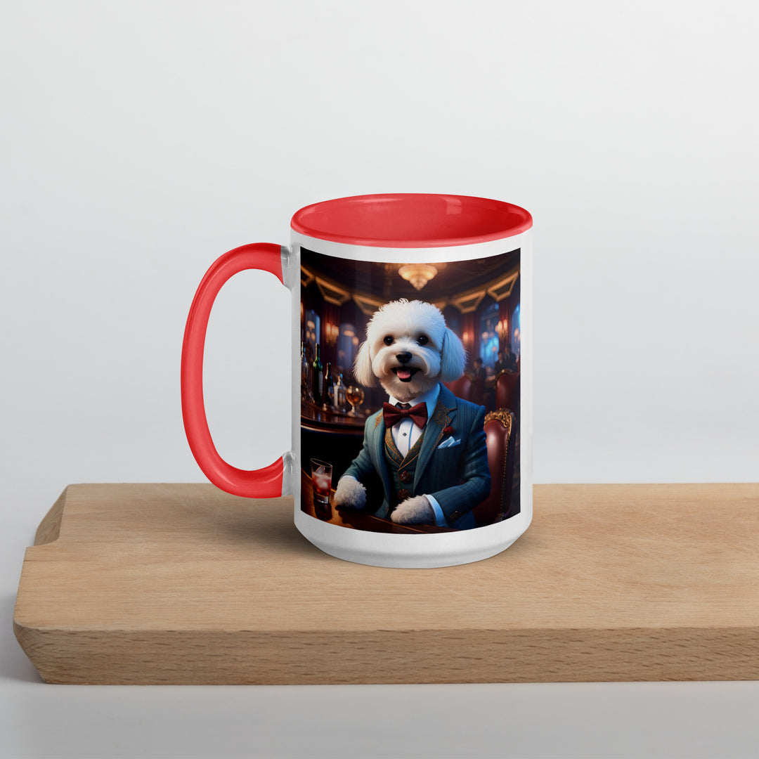 Maltipoo General- Mug with Color Inside v6