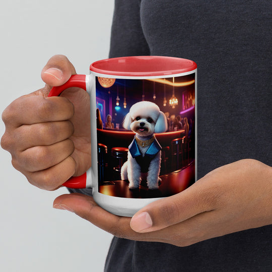 Maltipoo General- Mug with Color Inside v7