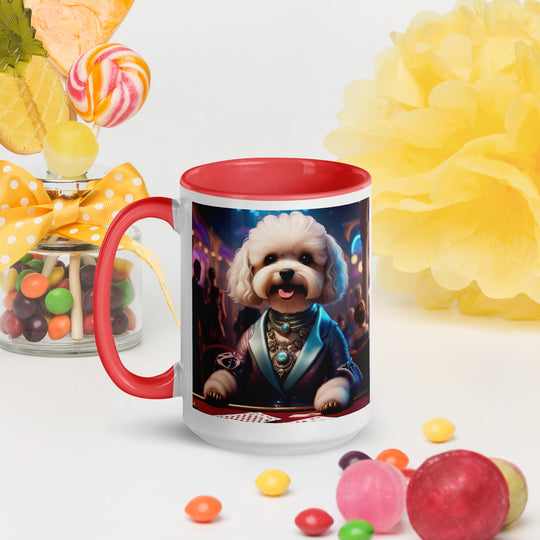 Maltipoo General- Mug with Color Inside v15