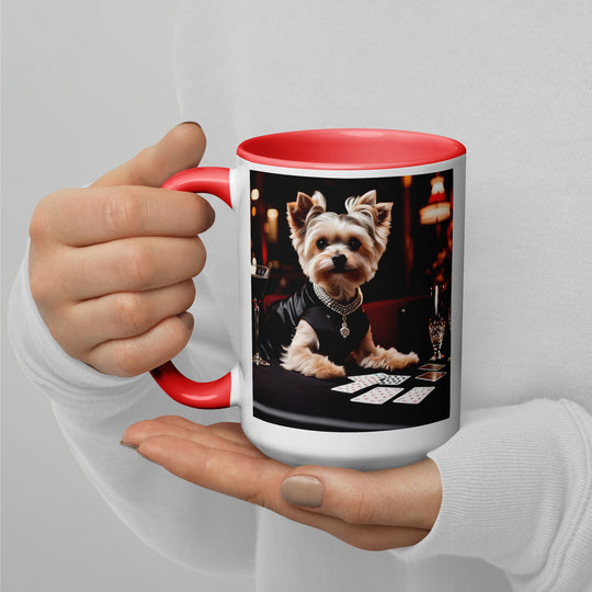 Morkie General- Mug with Color Inside v4