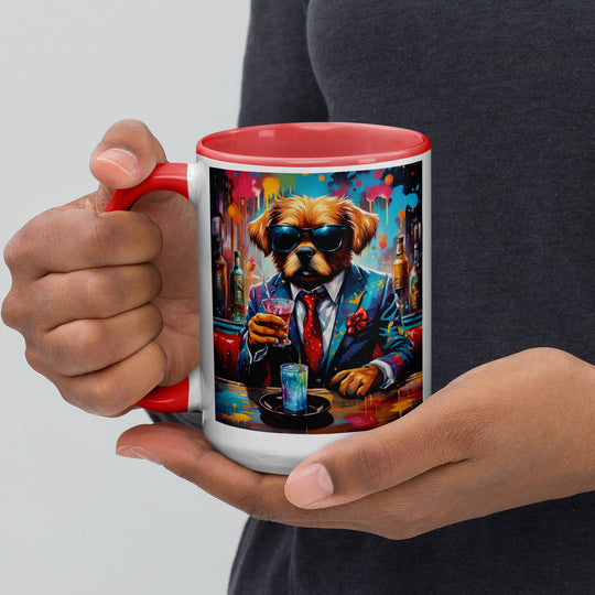 Pekapoo General- Mug with Color Inside