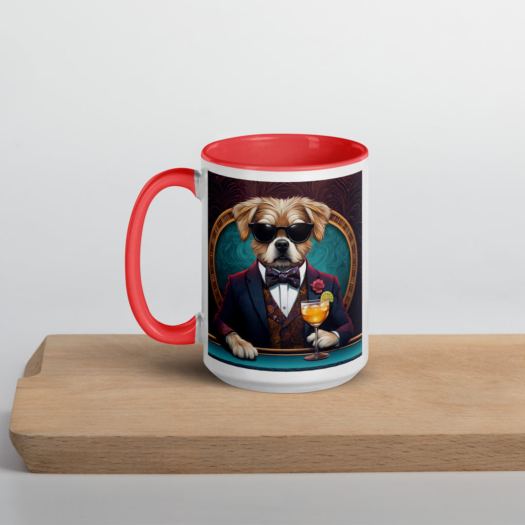 Pekapoo General- Mug with Color Inside v2