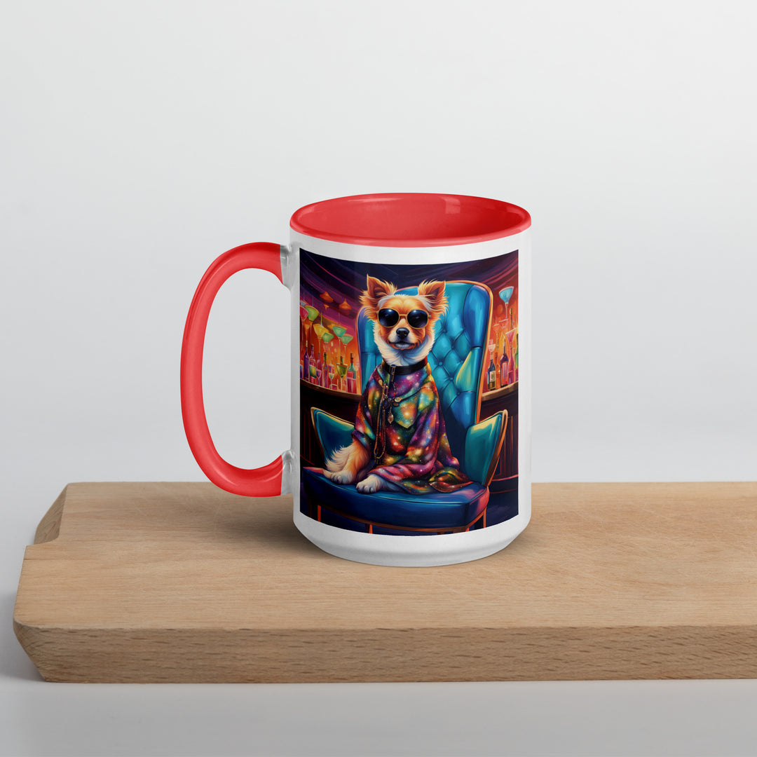 Pekapoo General- Mug with Color Inside v7