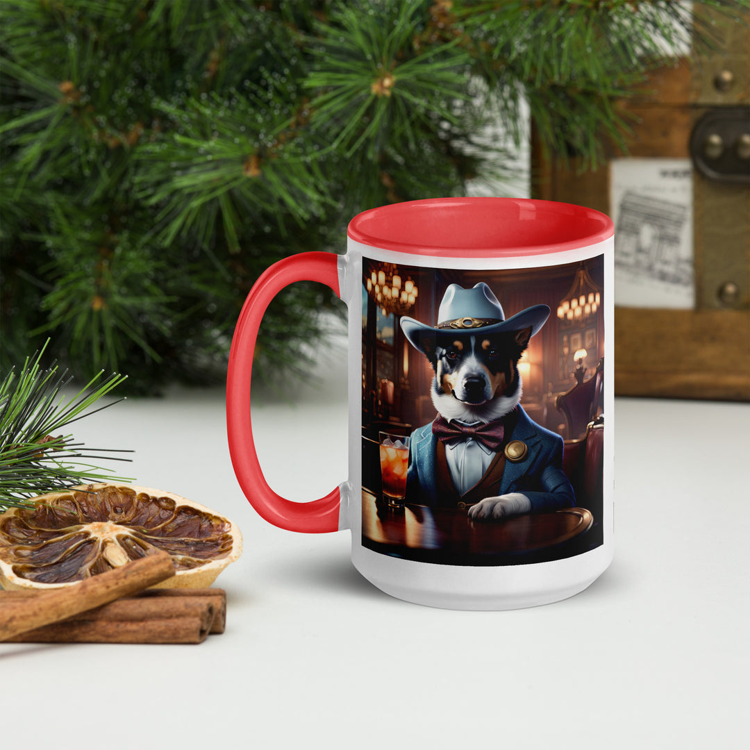 Texas Heeler General- Mug with Color Inside v2