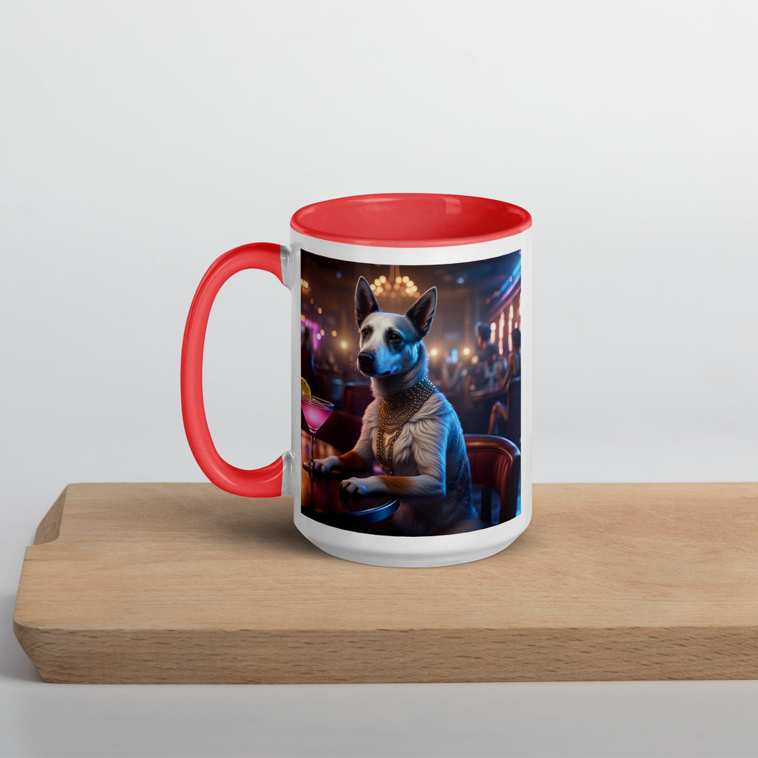 Texas Heeler General- Mug with Color Inside v5