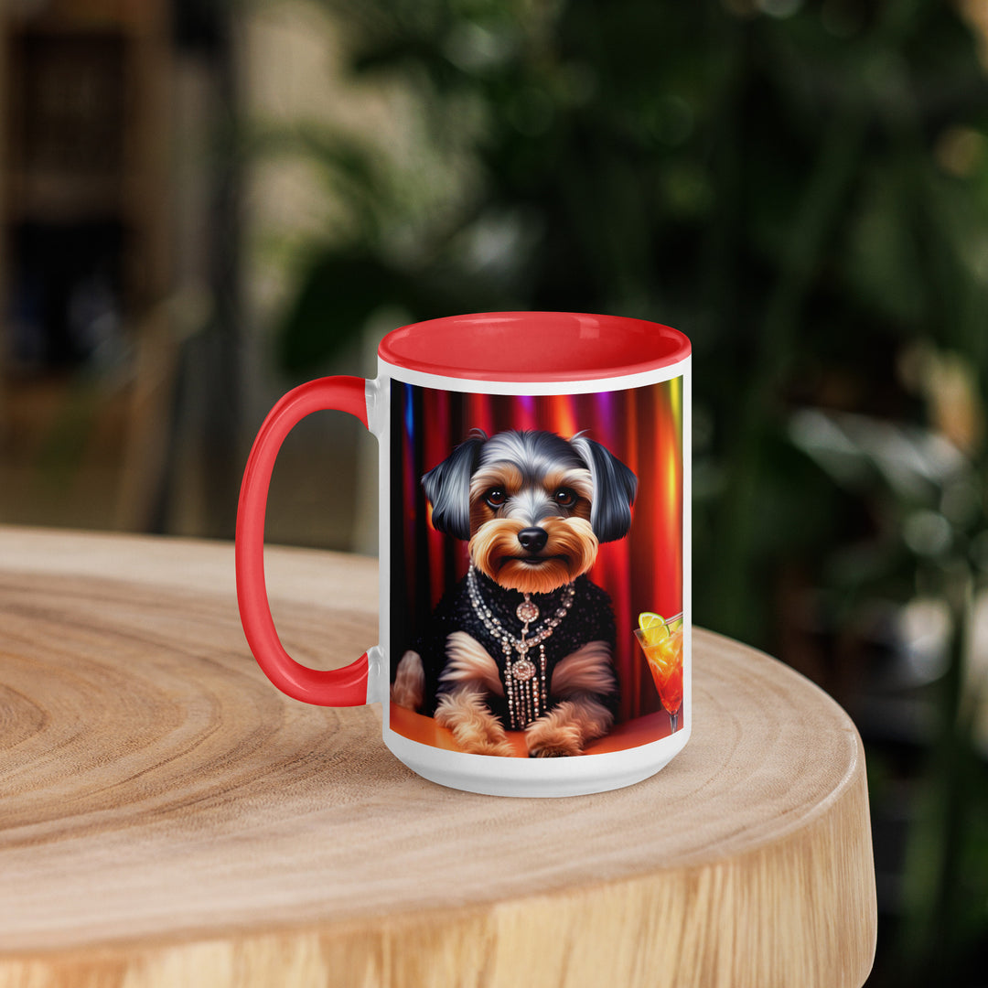 Yorkipoo General- Mug with Color Inside v2