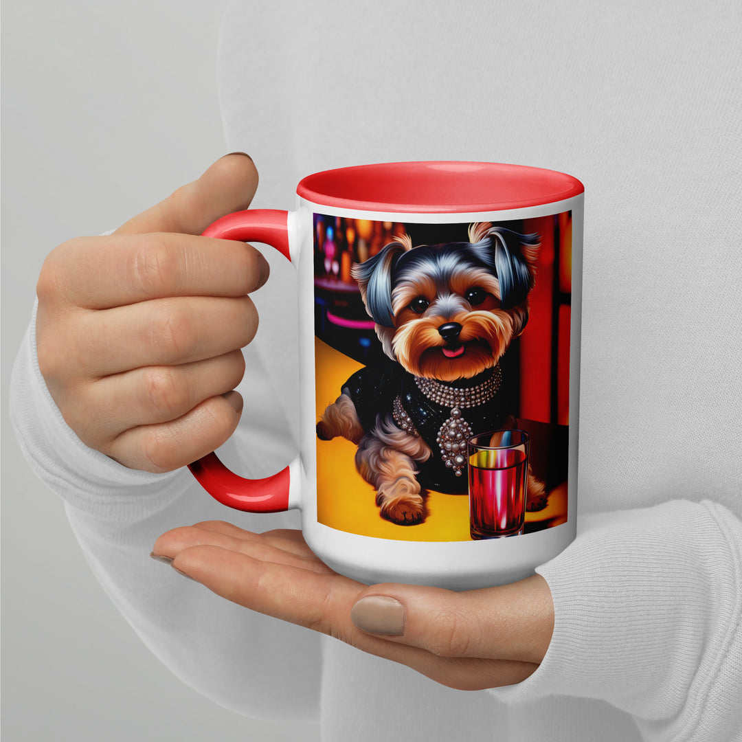 Yorkipoo General- Mug with Color Inside v3