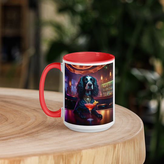 Sprocker Spaniel General- Mug with Color Inside v10