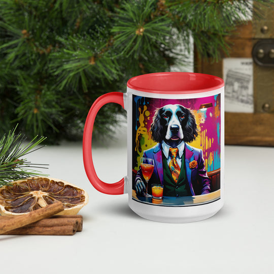 Sprocker Spaniel General- Mug with Color Inside v13