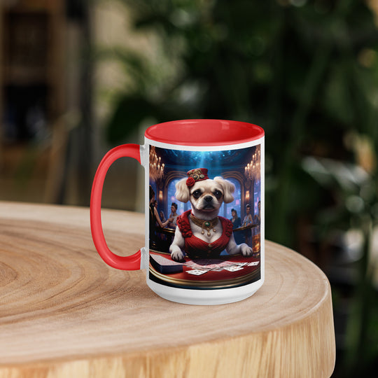 Pugapoo General- Mug with Color Inside