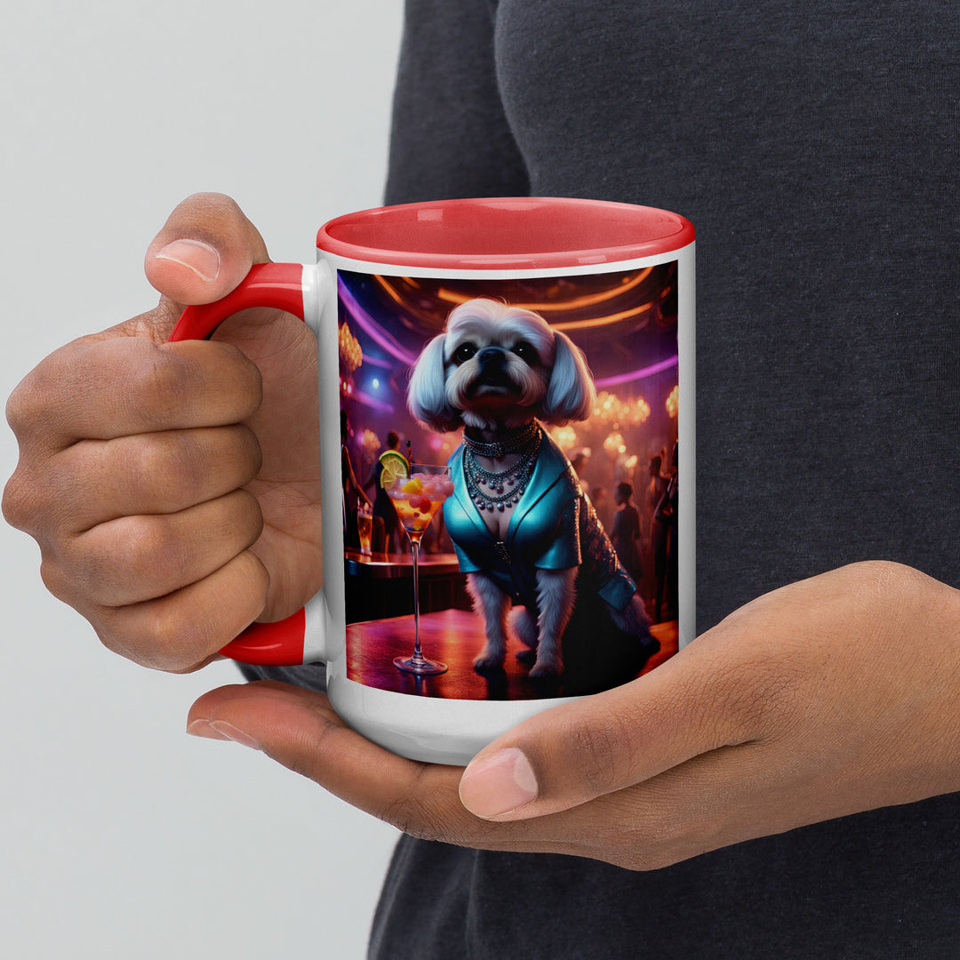 Pugapoo General- Mug with Color Inside v2