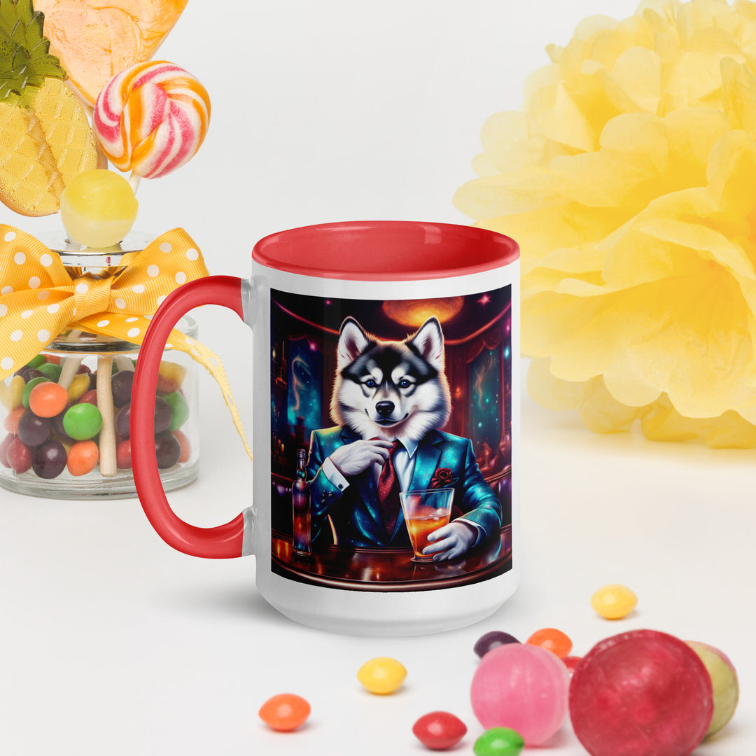 Pomsky General- Mug with Color Inside