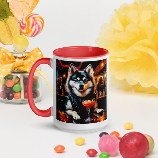 Pomsky General- Mug with Color Inside v2