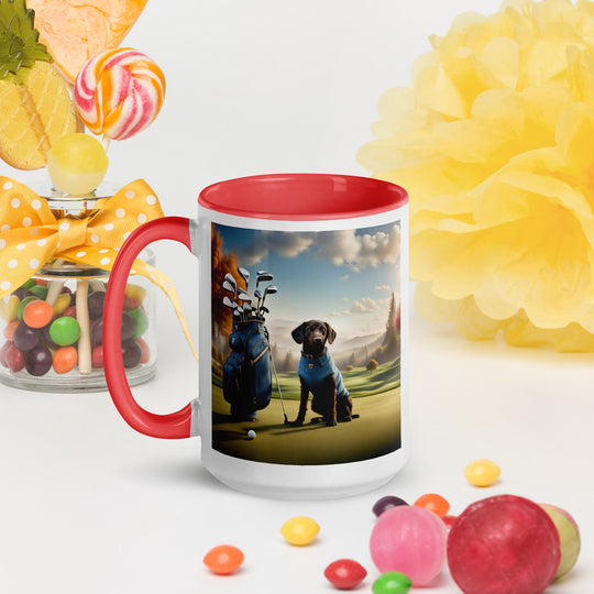 Springador Golfer- Mug with Color Inside v3