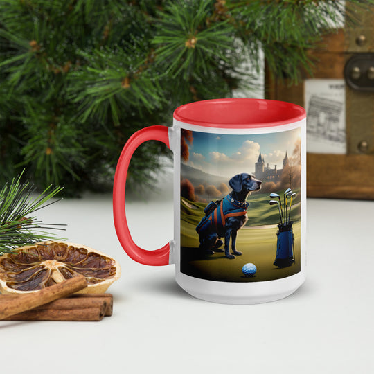 Springador Golfer- Mug with Color Inside v7