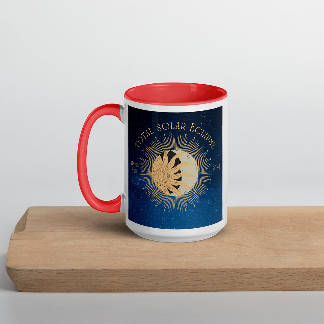 American Bulldog Eclipse- Mug with Color Inside