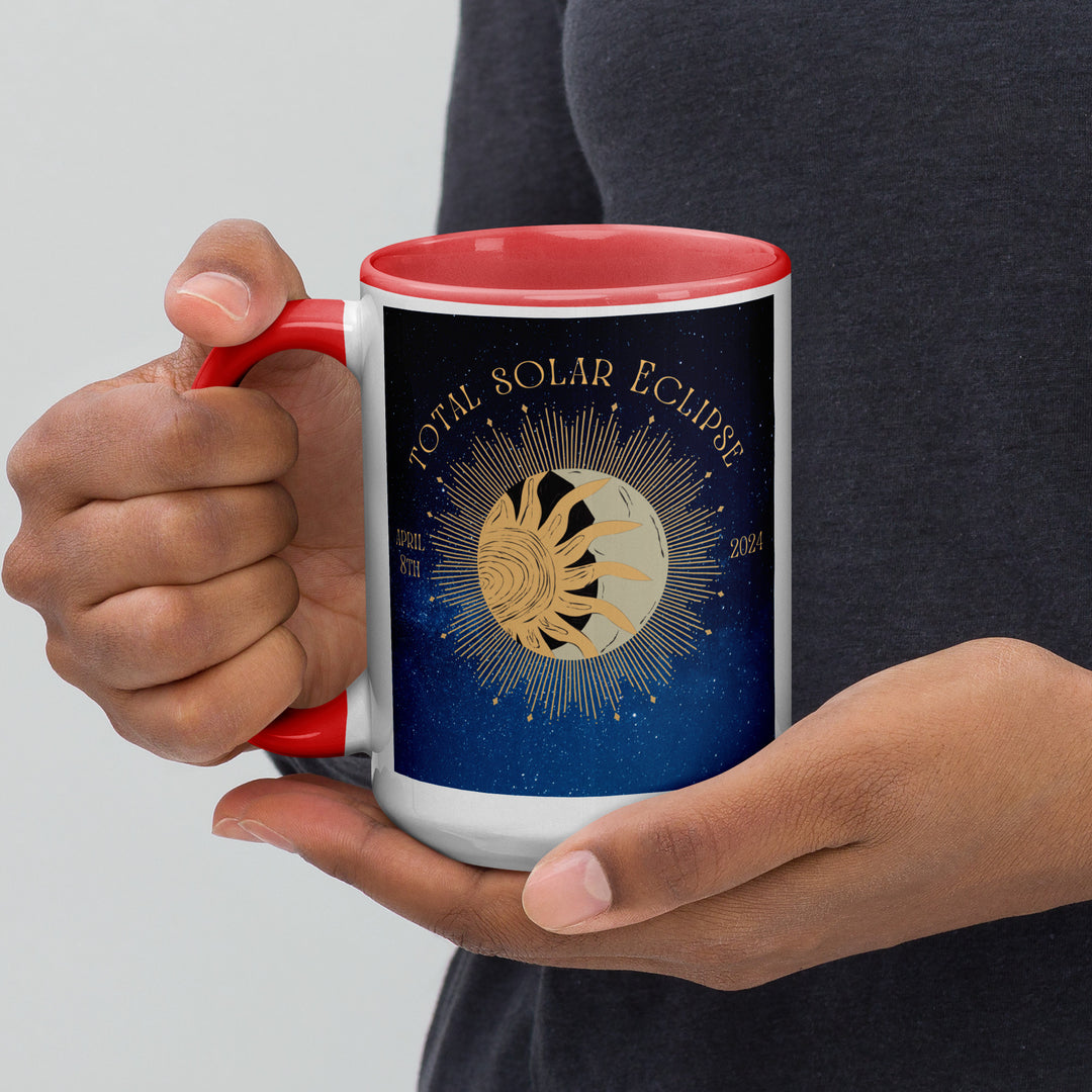 Boxer Eclipse- Mug with Color Inside