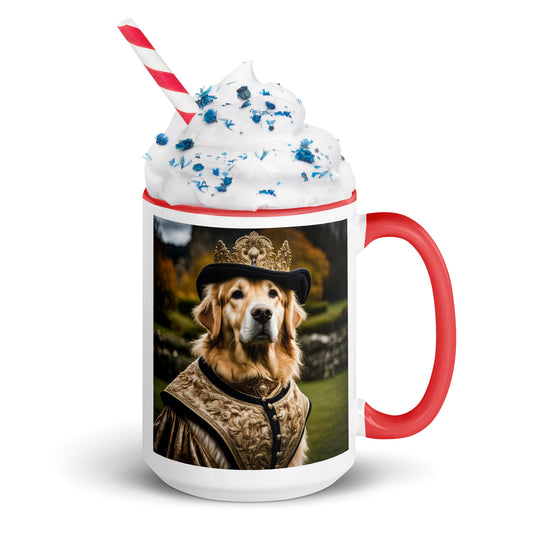 Golden Retriever- Mug with Color Inside