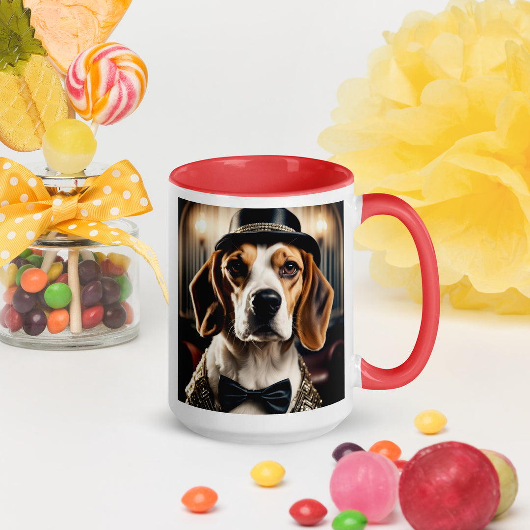 Beagle- Mug with Color Inside v4