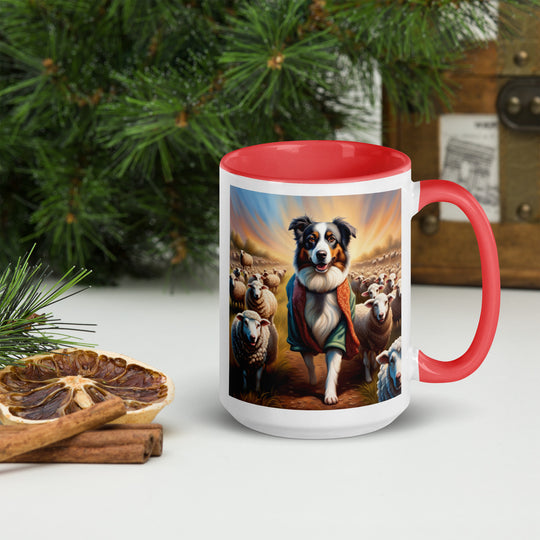 Australian Shepherd- Mug with Color Inside