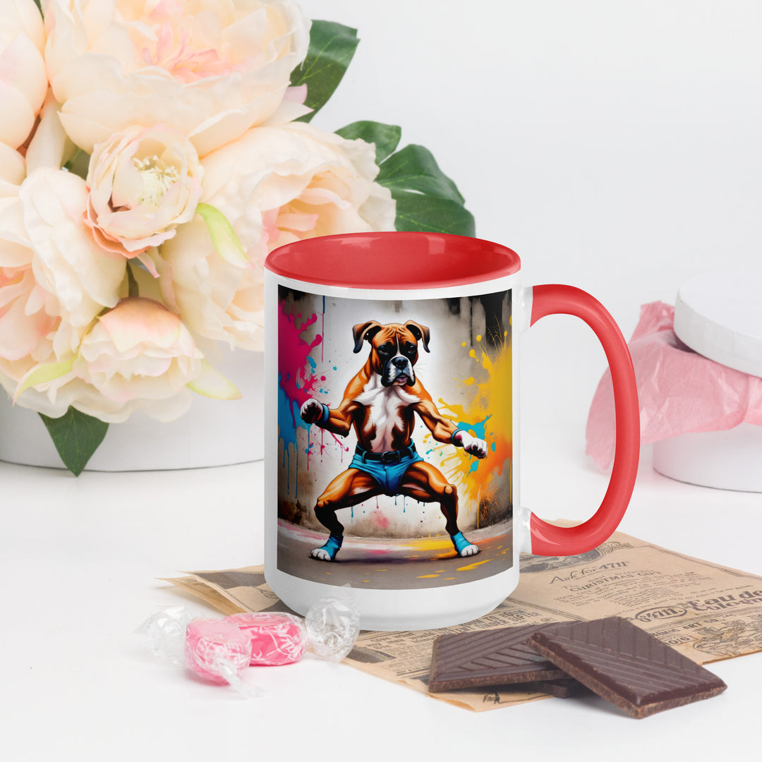 Boxer- Mug with Color Inside v3