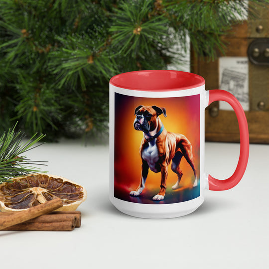 Boxer- Mug with Color Inside v5