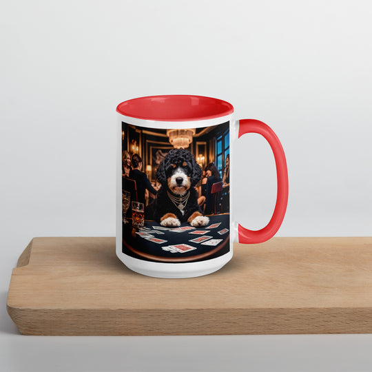 Bernedoodle General- Mug with Color Inside