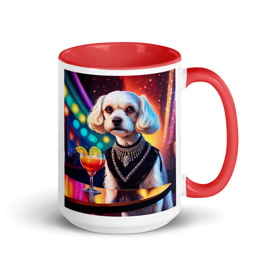 Cavachon- Mug with Color Inside v6