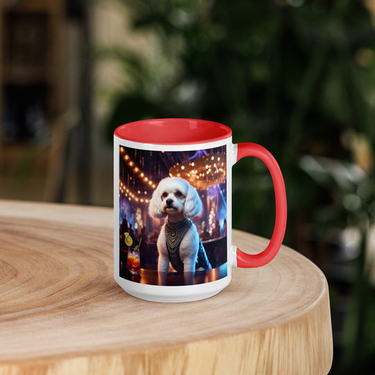 Cavachon- Mug with Color Inside v7