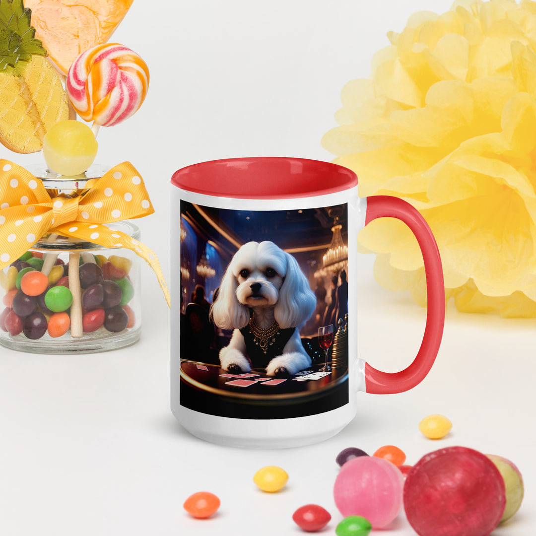 Cavachon- Mug with Color Inside v8