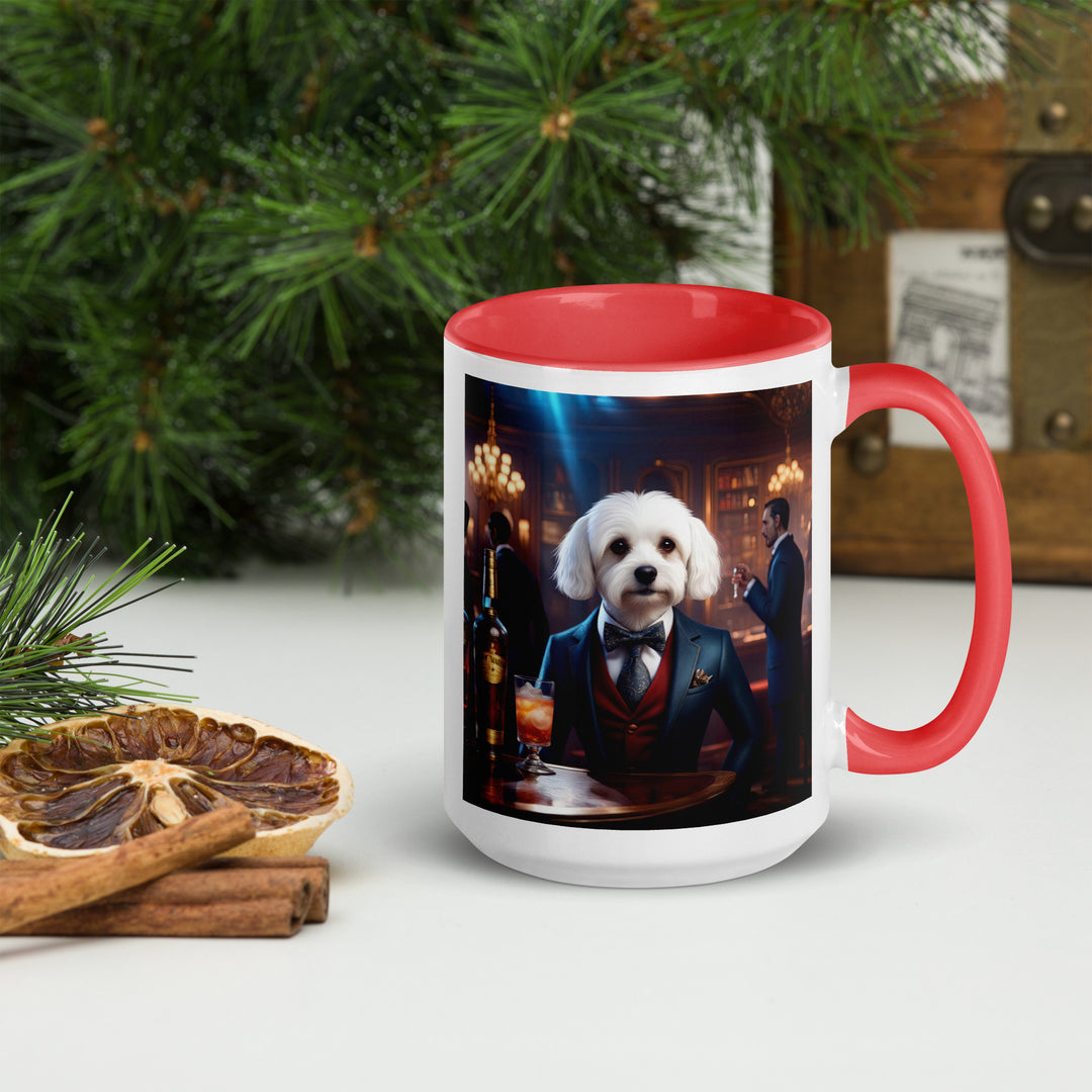 Cavachon- Mug with Color Inside v11