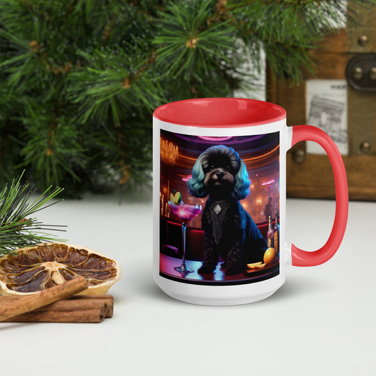 Cavapoo General- Mug with Color Inside