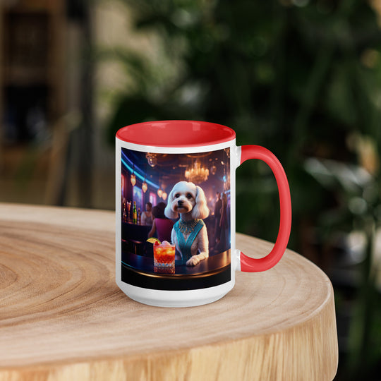 Cavapoo General- Mug with Color Inside v5