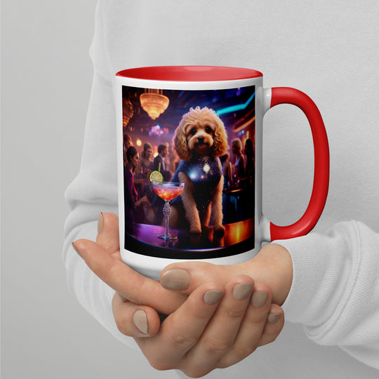 Cavapoo General- Mug with Color Inside v11`