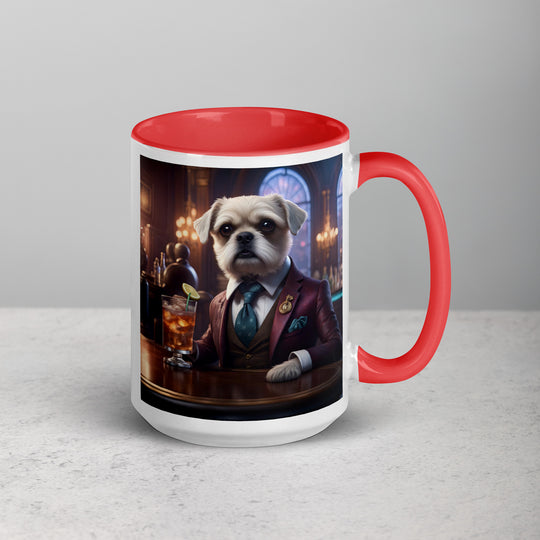 Cavapoo General- Mug with Color Inside v30