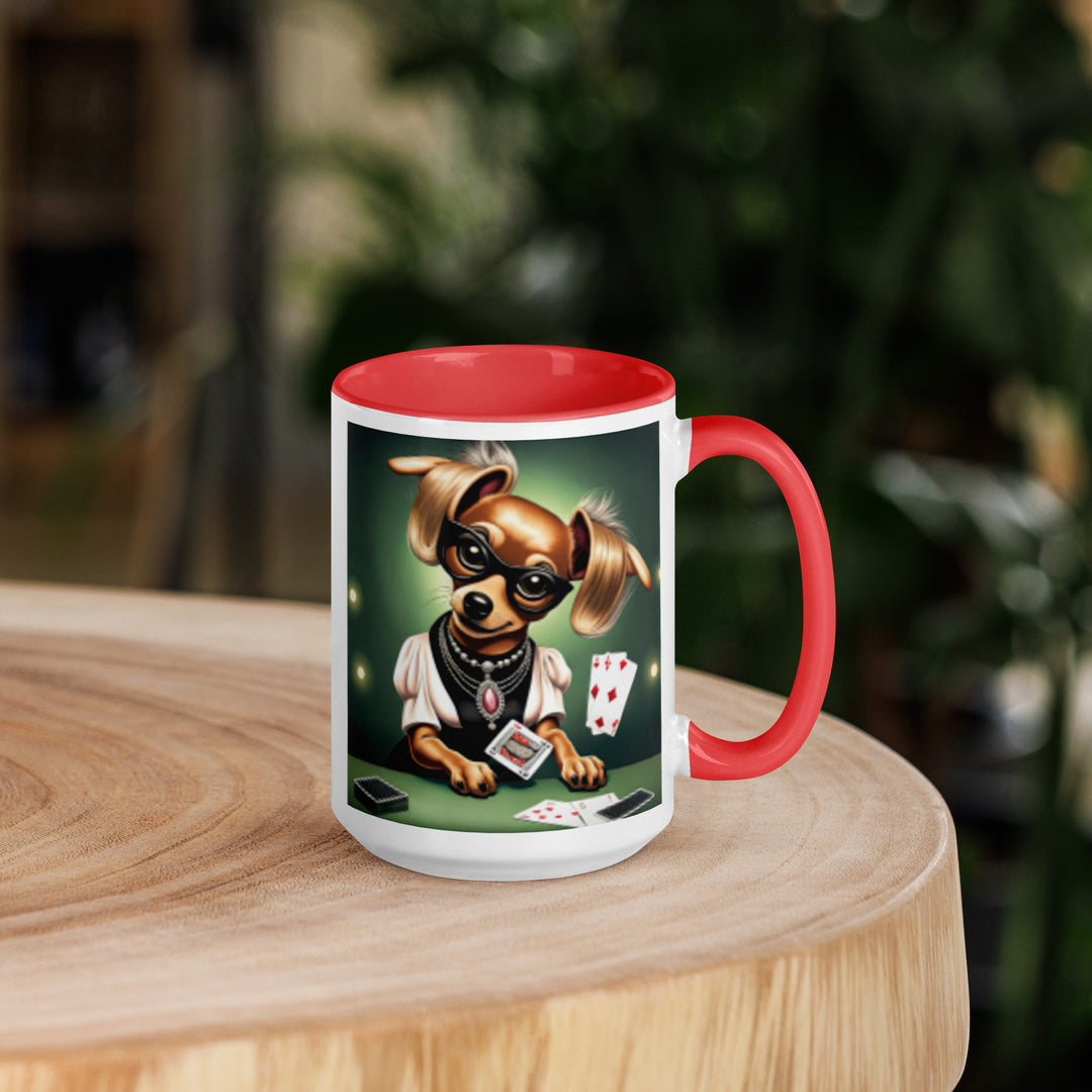 Chiweenie General- Mug with Color Inside