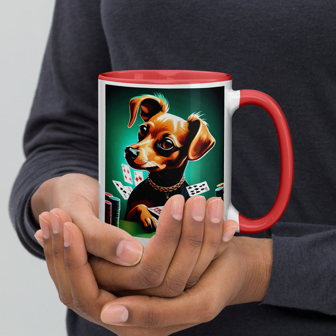 Chiweenie General- Mug with Color Inside v2