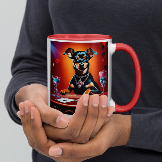 Chiweenie General- Mug with Color Inside v4